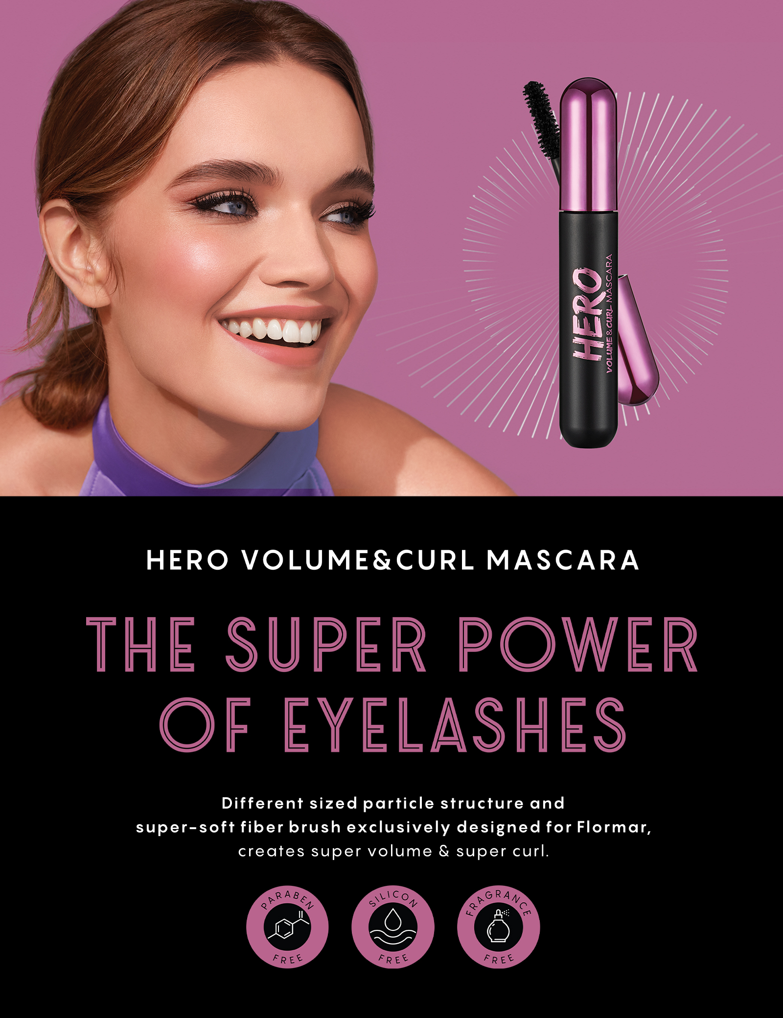 Hero Volume & Curl Mascara