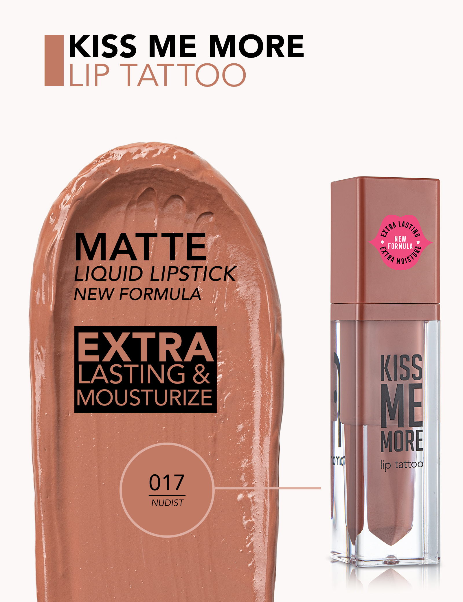 Kiss Me More Lip Tattoo