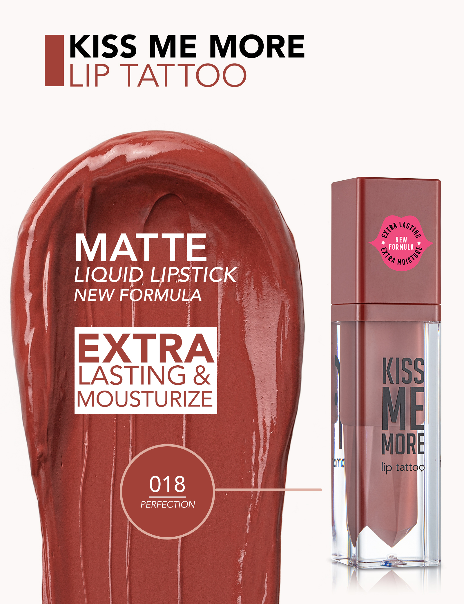 Kiss Me More Lip Tattoo