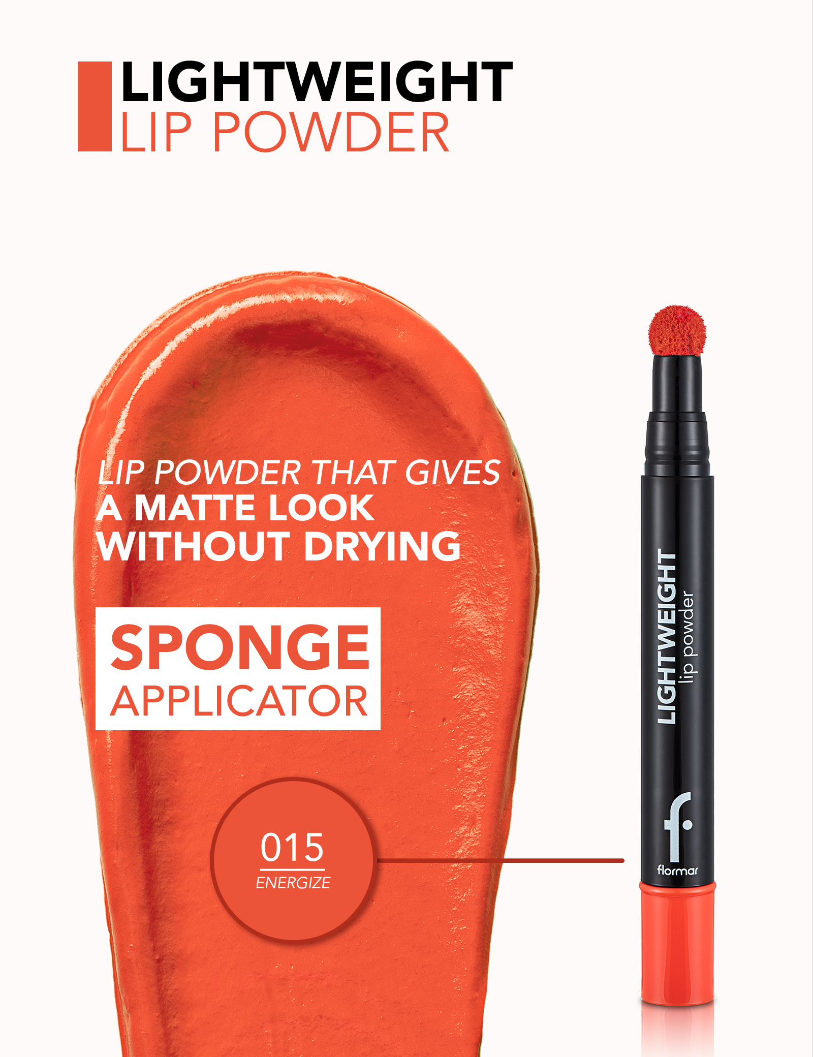 Lightweight Lip Powder