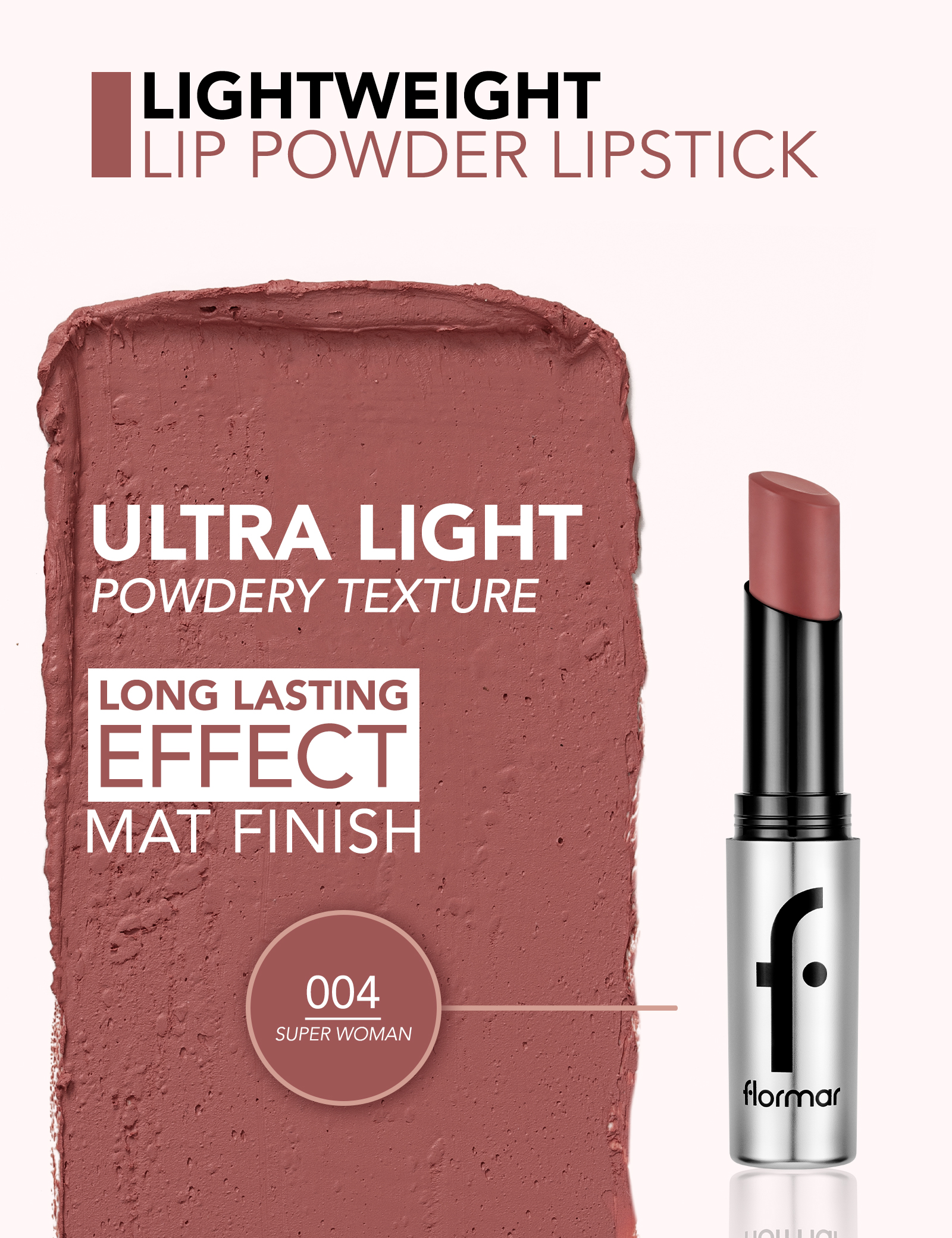Lightweight Lip Powder Lipstick