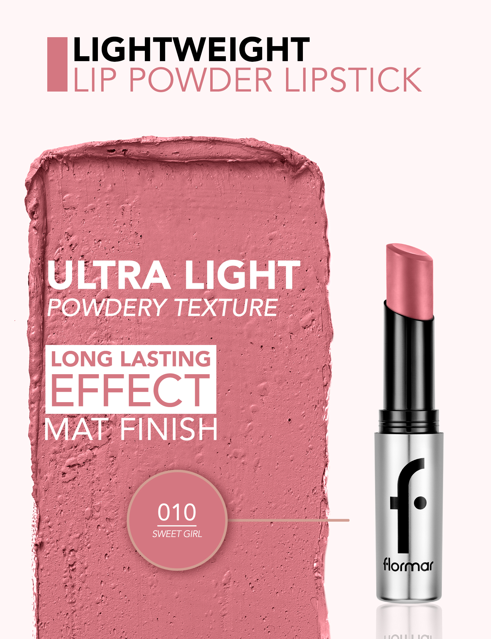 Lightweight Lip Powder Lipstick