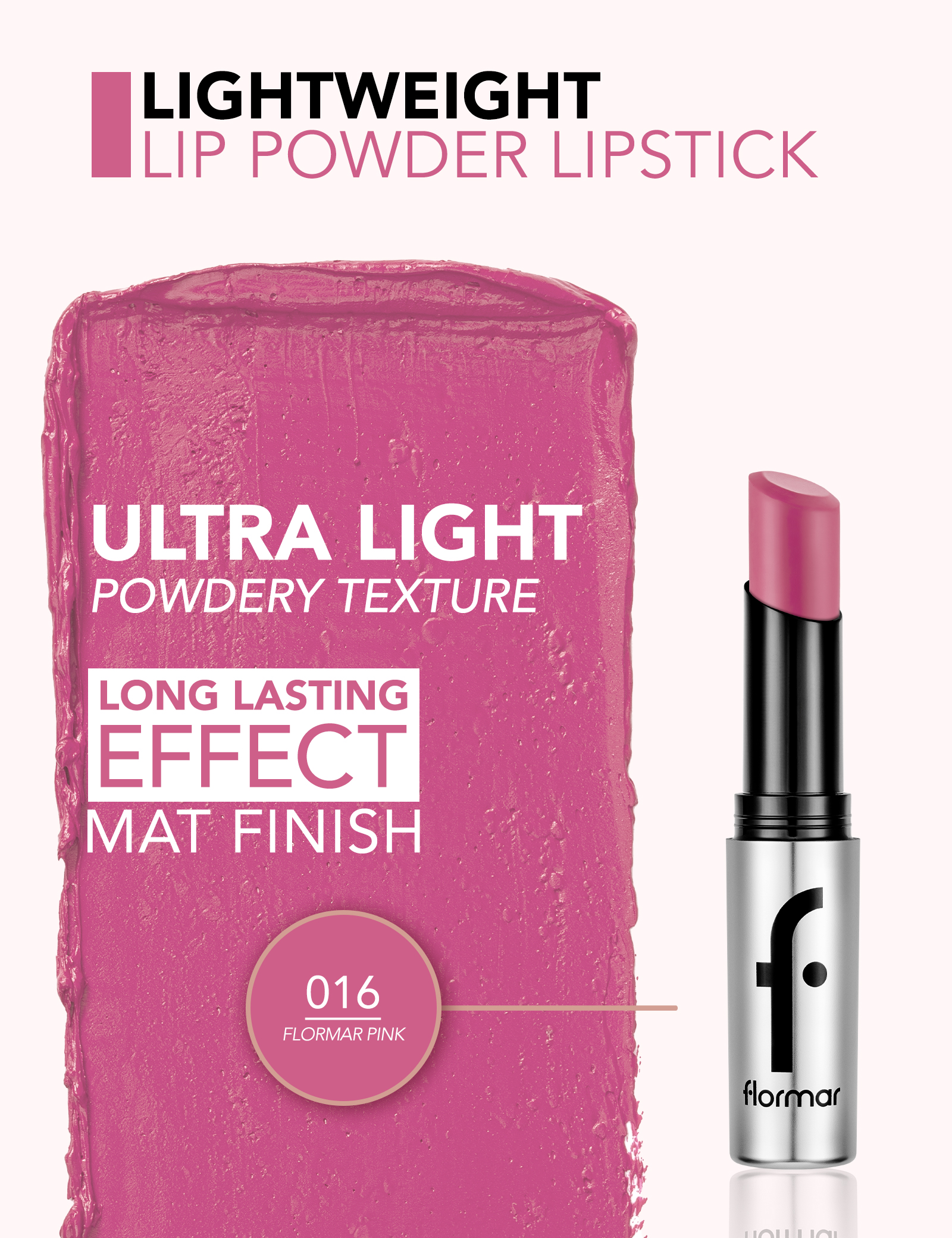 Lightweight Lip Powder Lipstick