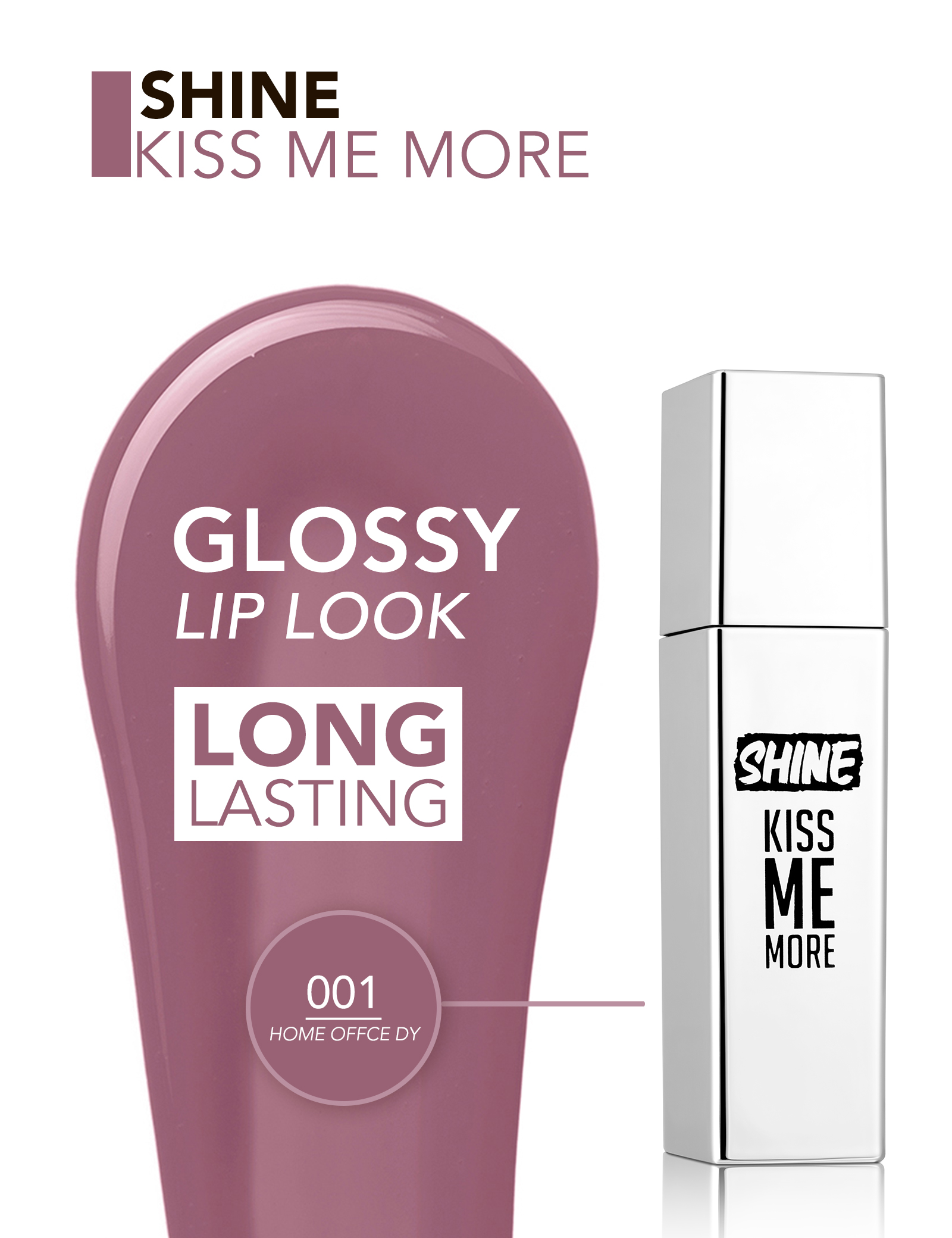 Shine Kiss Me More Lip Tattoo