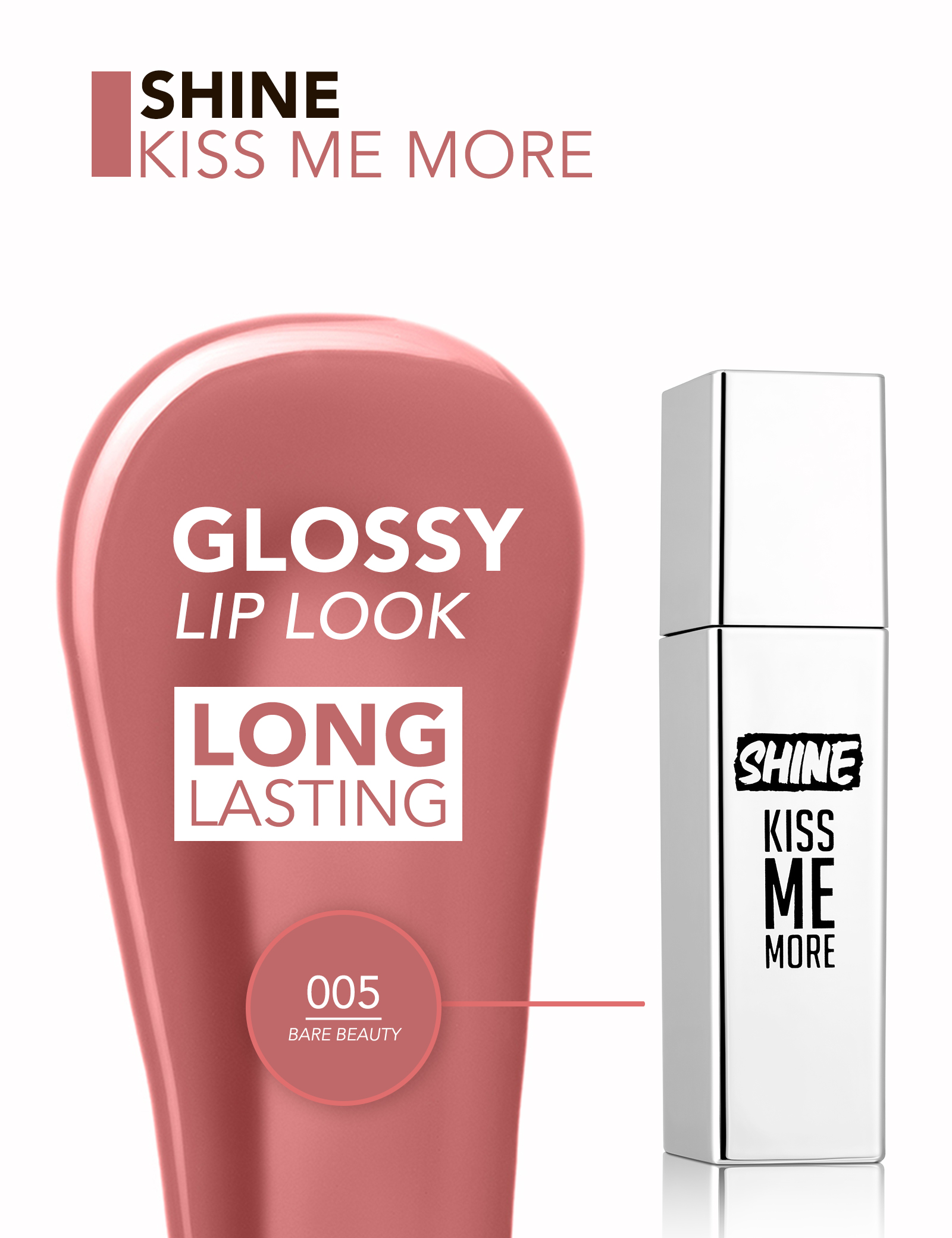 Shine Kiss Me More Lip Tattoo