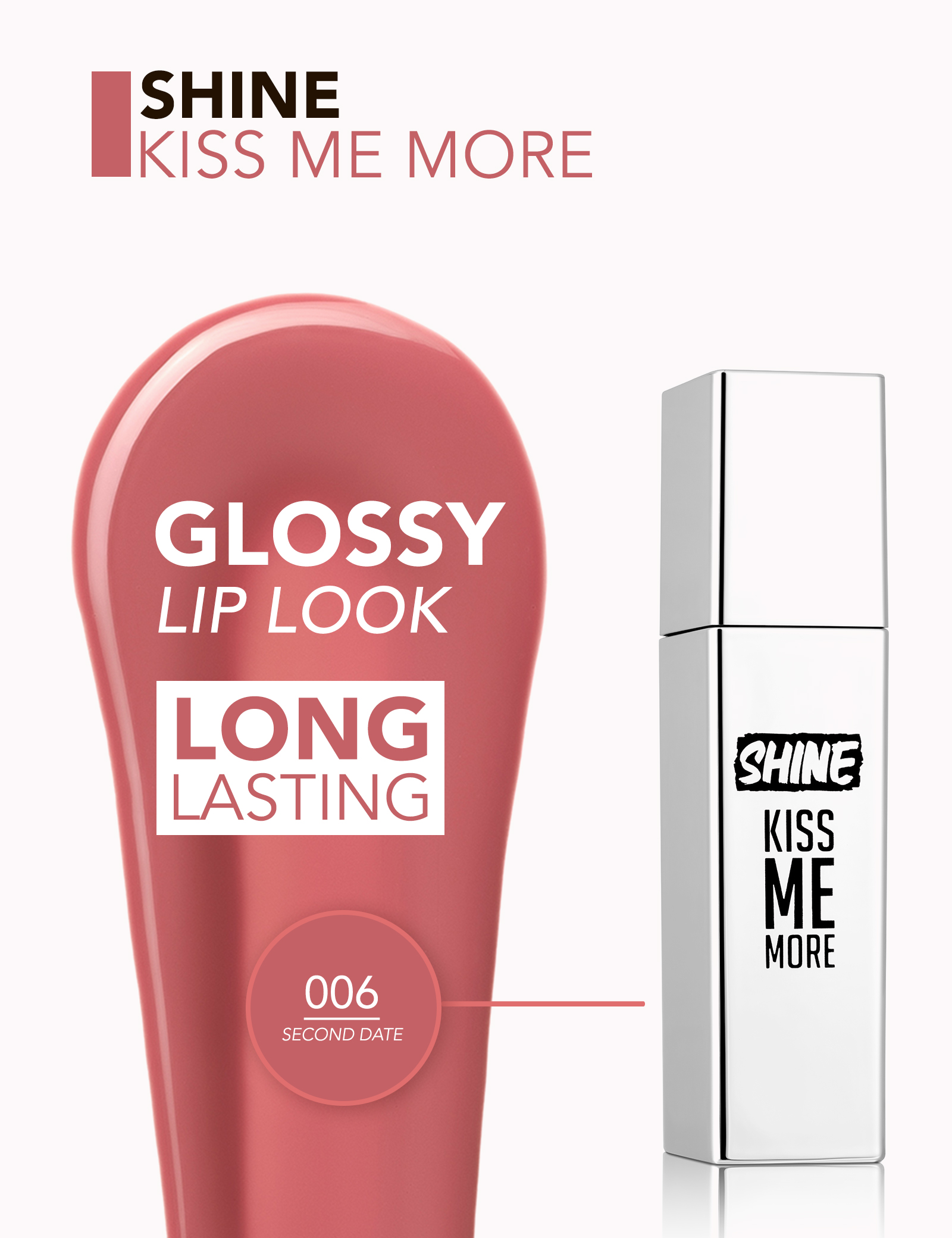Shine Kiss Me More Lip Tattoo