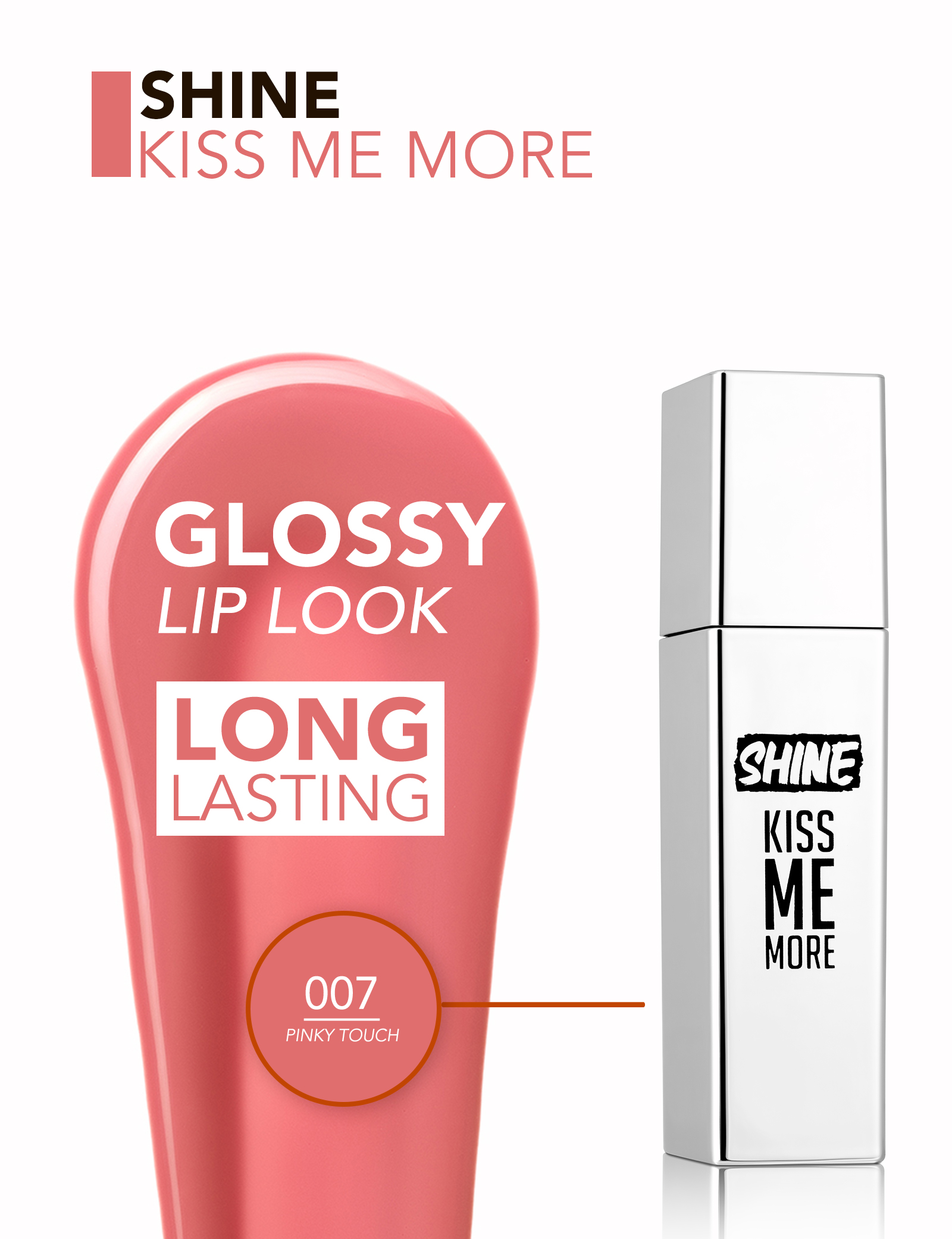 Shine Kiss Me More Lip Tattoo