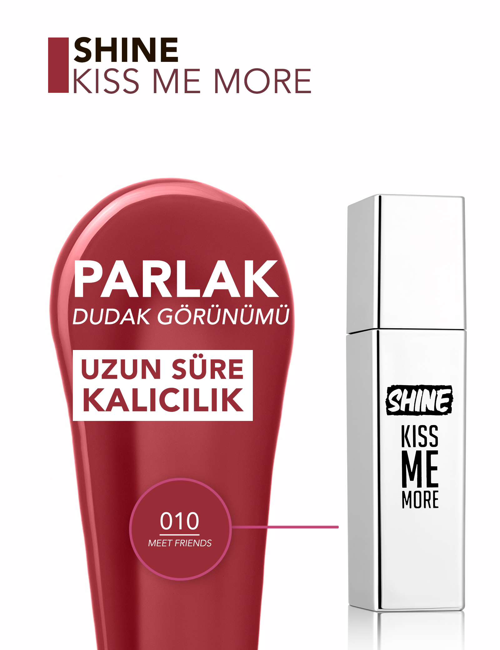 Shine Kiss Me More Lip Tattoo