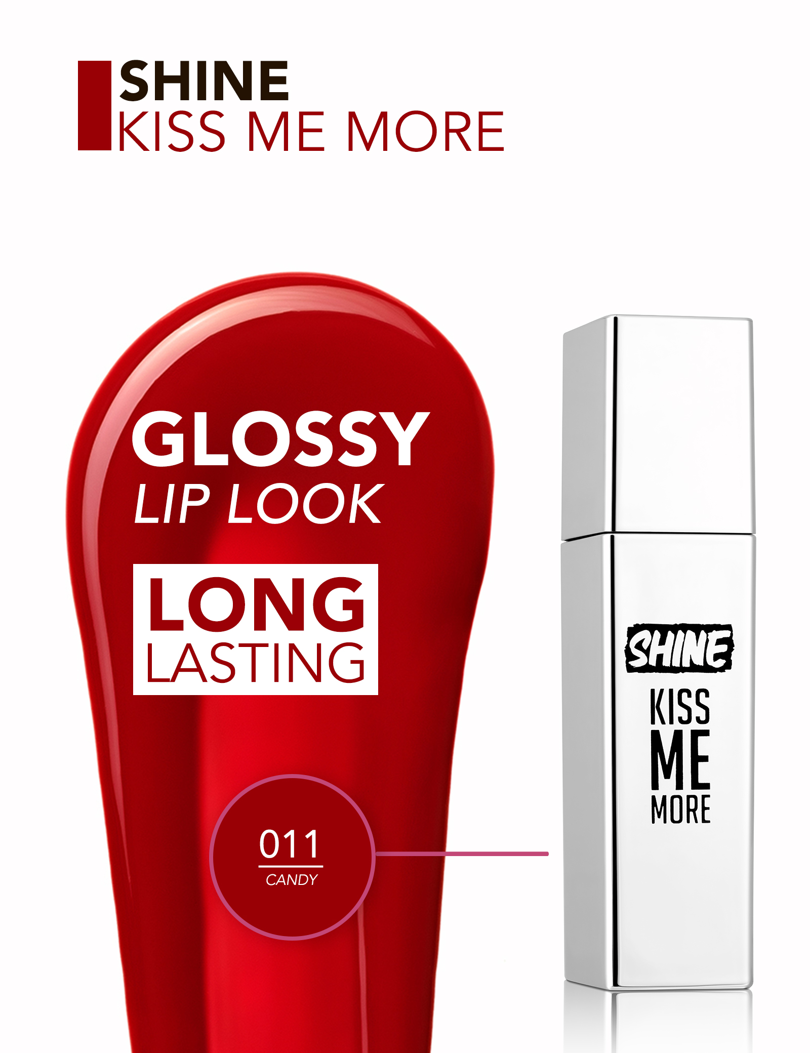 Shine Kiss Me More Lip Tattoo