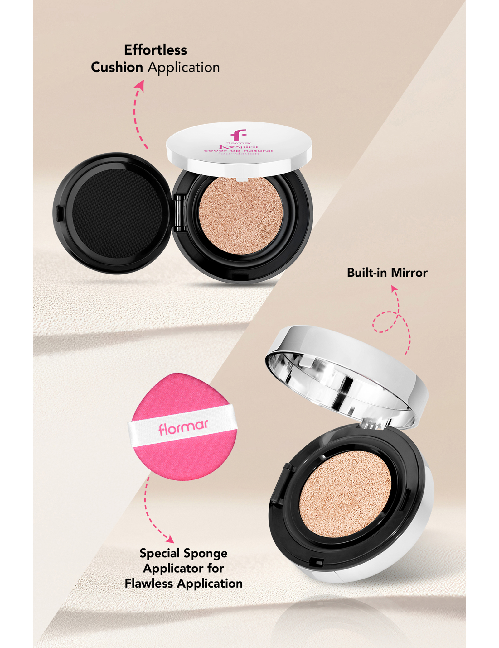 K-Spirit Cover Up Matte Finish Foundation