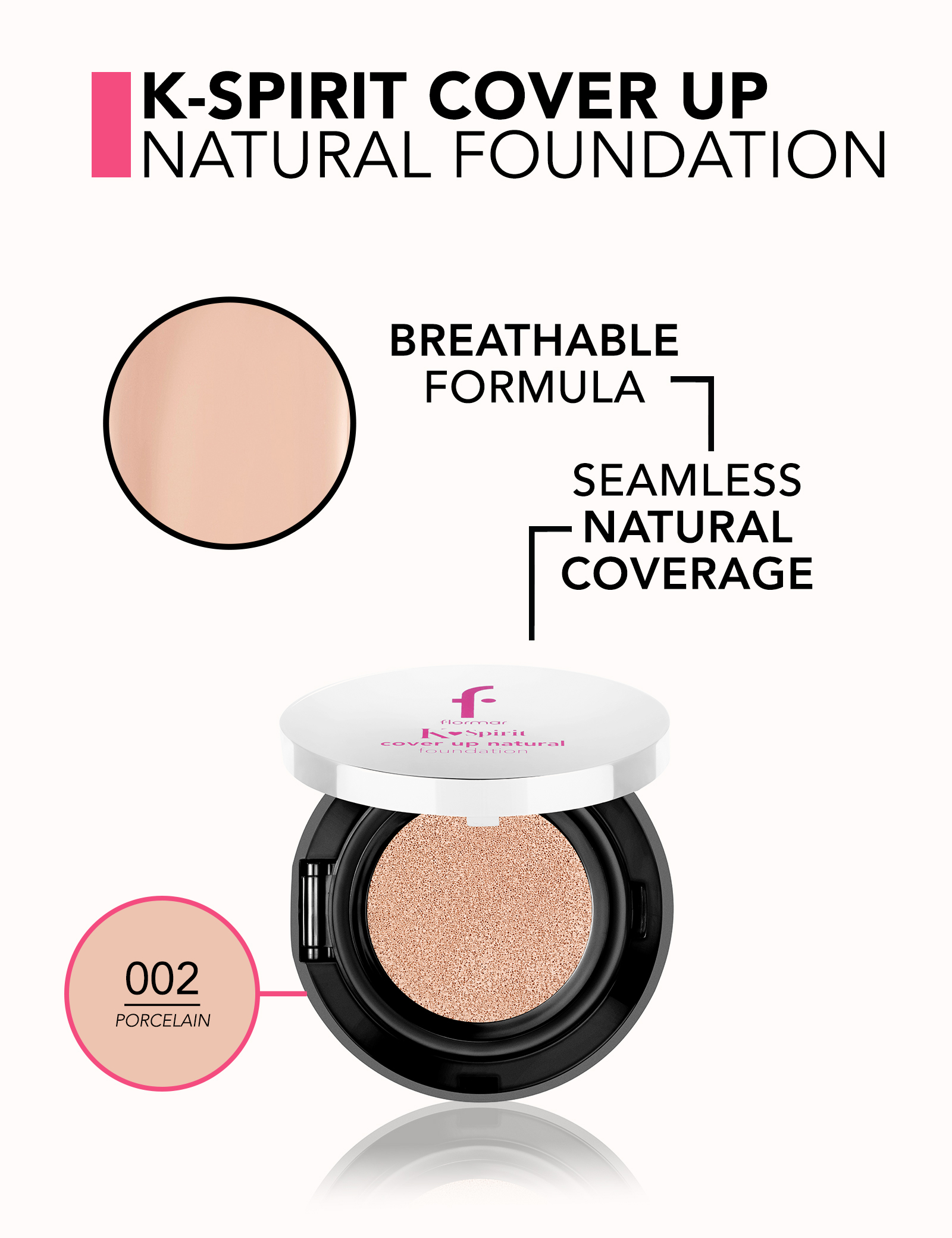K-Spirit Cover Up Natural Finish Foundation