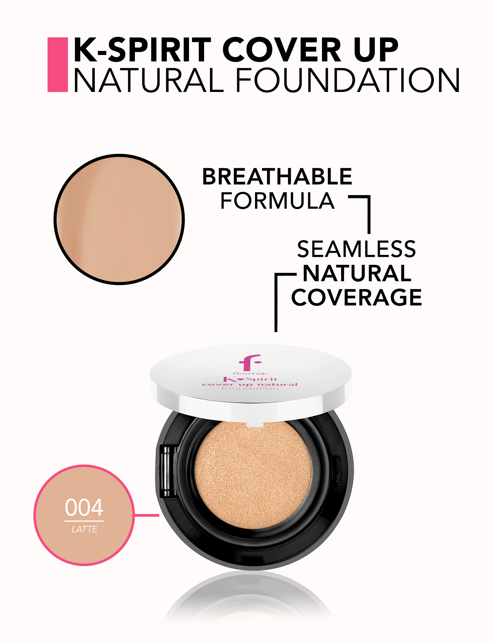 K-Spirit Cover Up Natural Finish Foundation