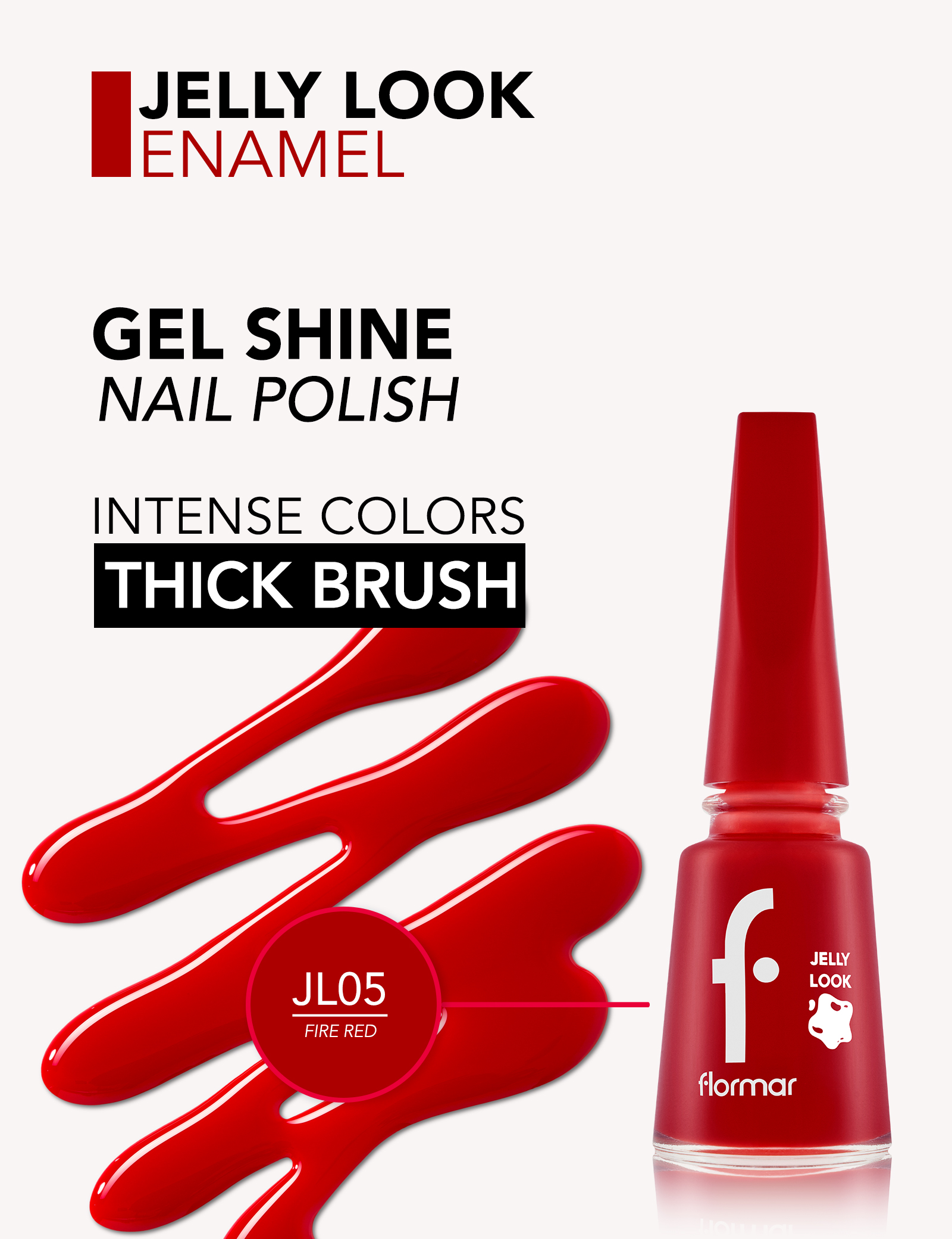 Jelly Look Nail Enamel – New