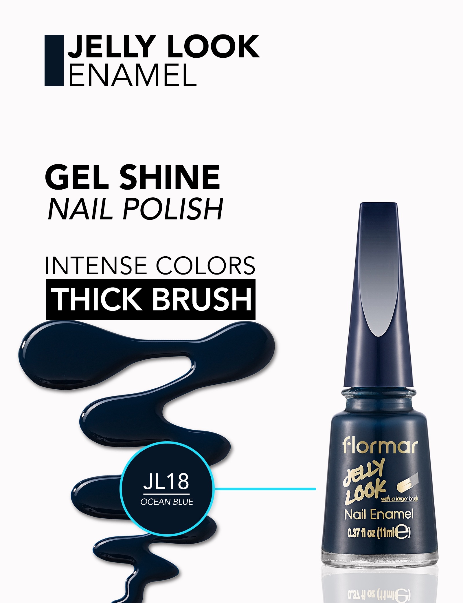Jelly Look Nail Enamel – New