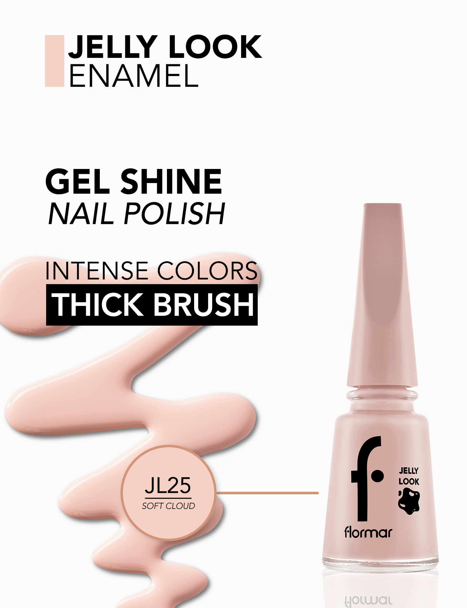 Jelly Look Nail Enamel – New