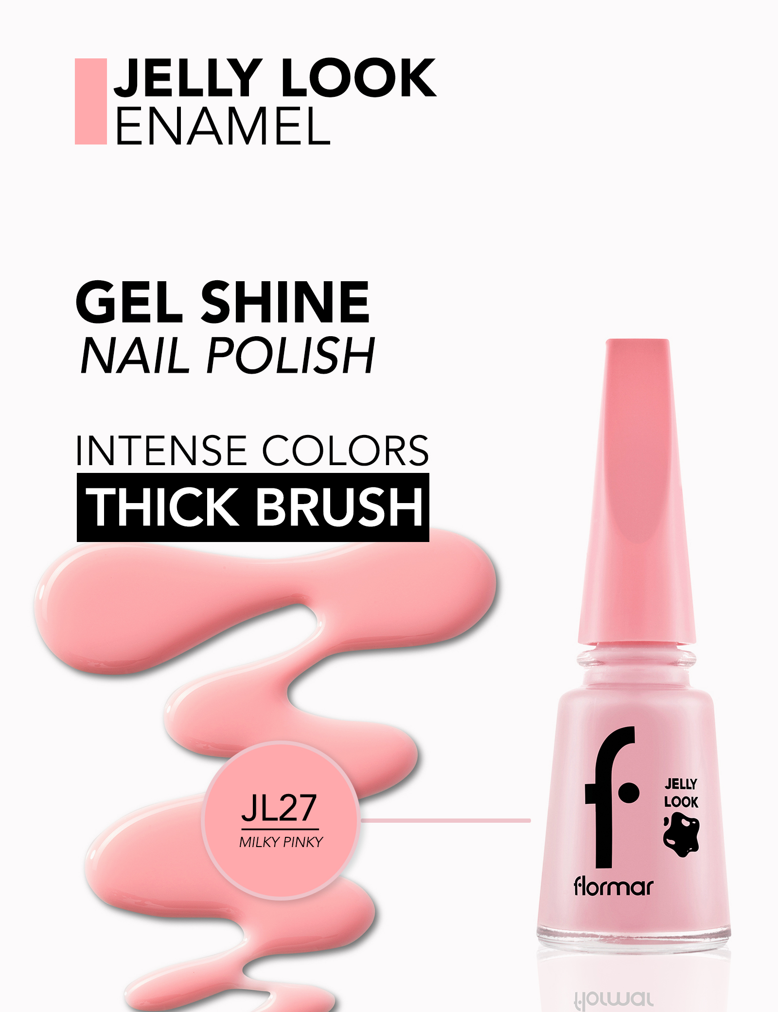 Jelly Look Nail Enamel – New