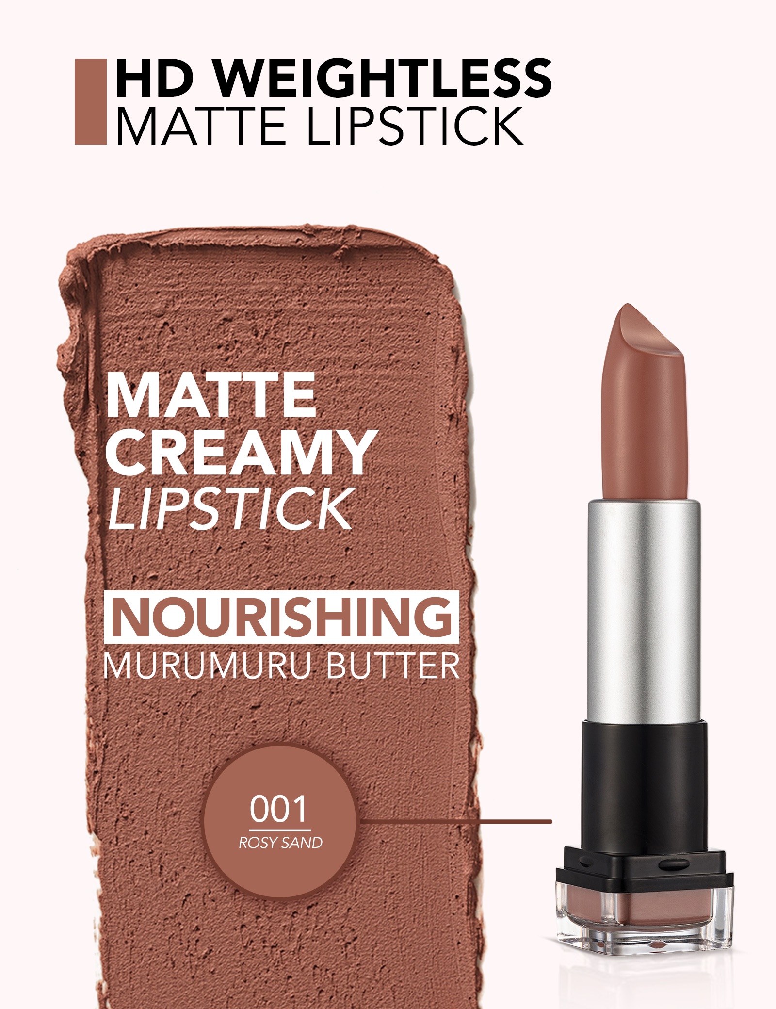 Hd Weightless Matte Lipstick – New