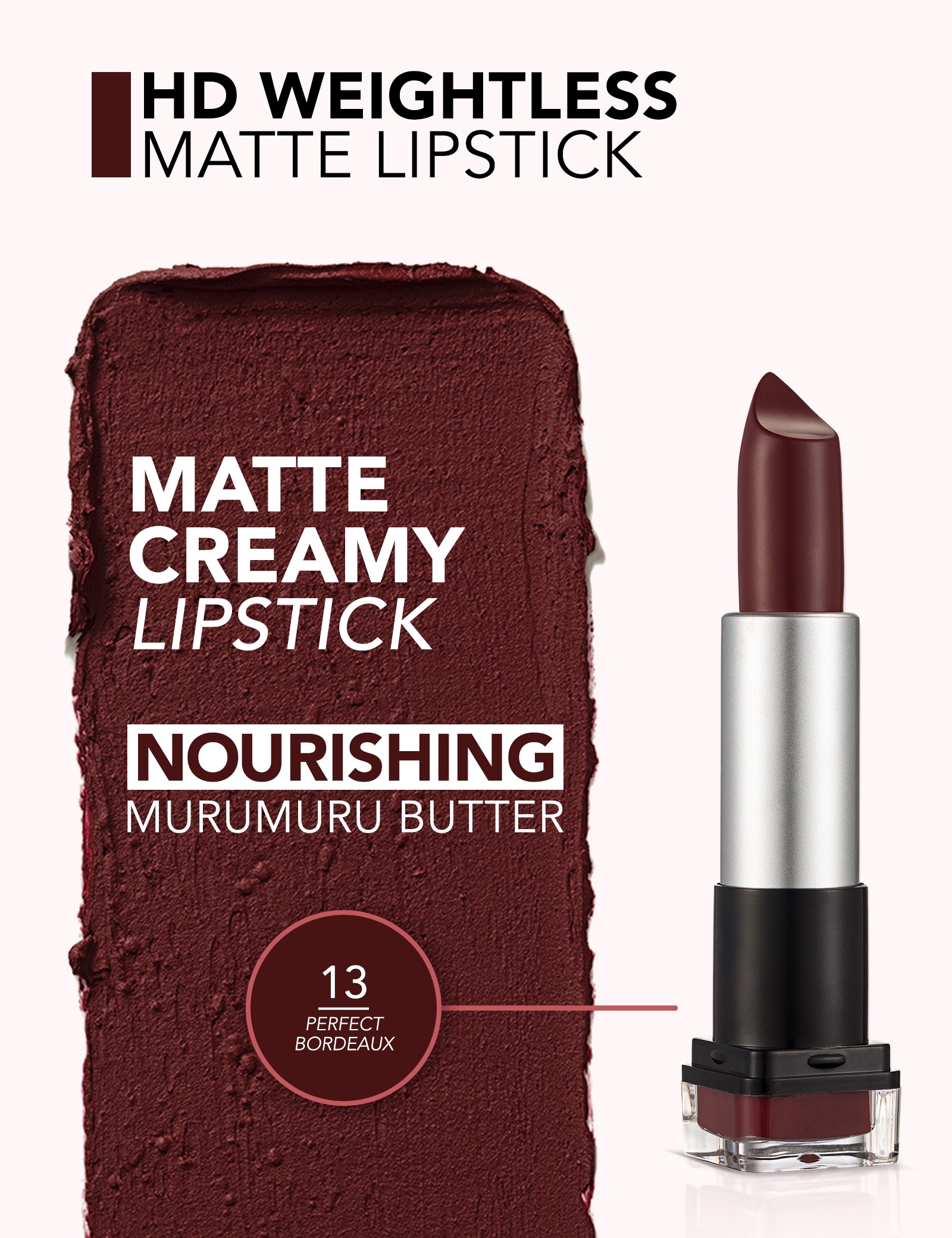 Hd Weightless Matte Lipstick – New