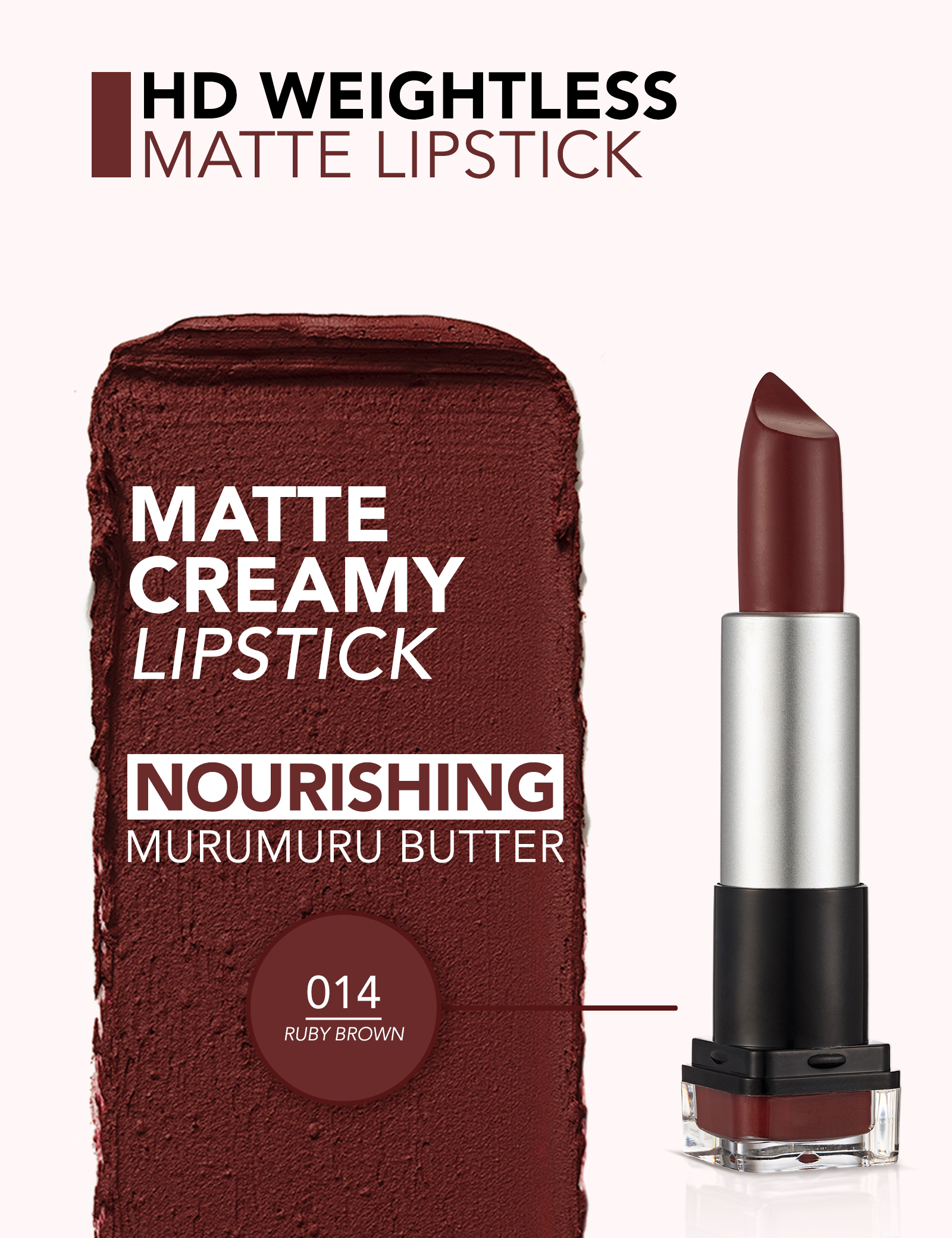 Hd Weightless Matte Lipstick – New