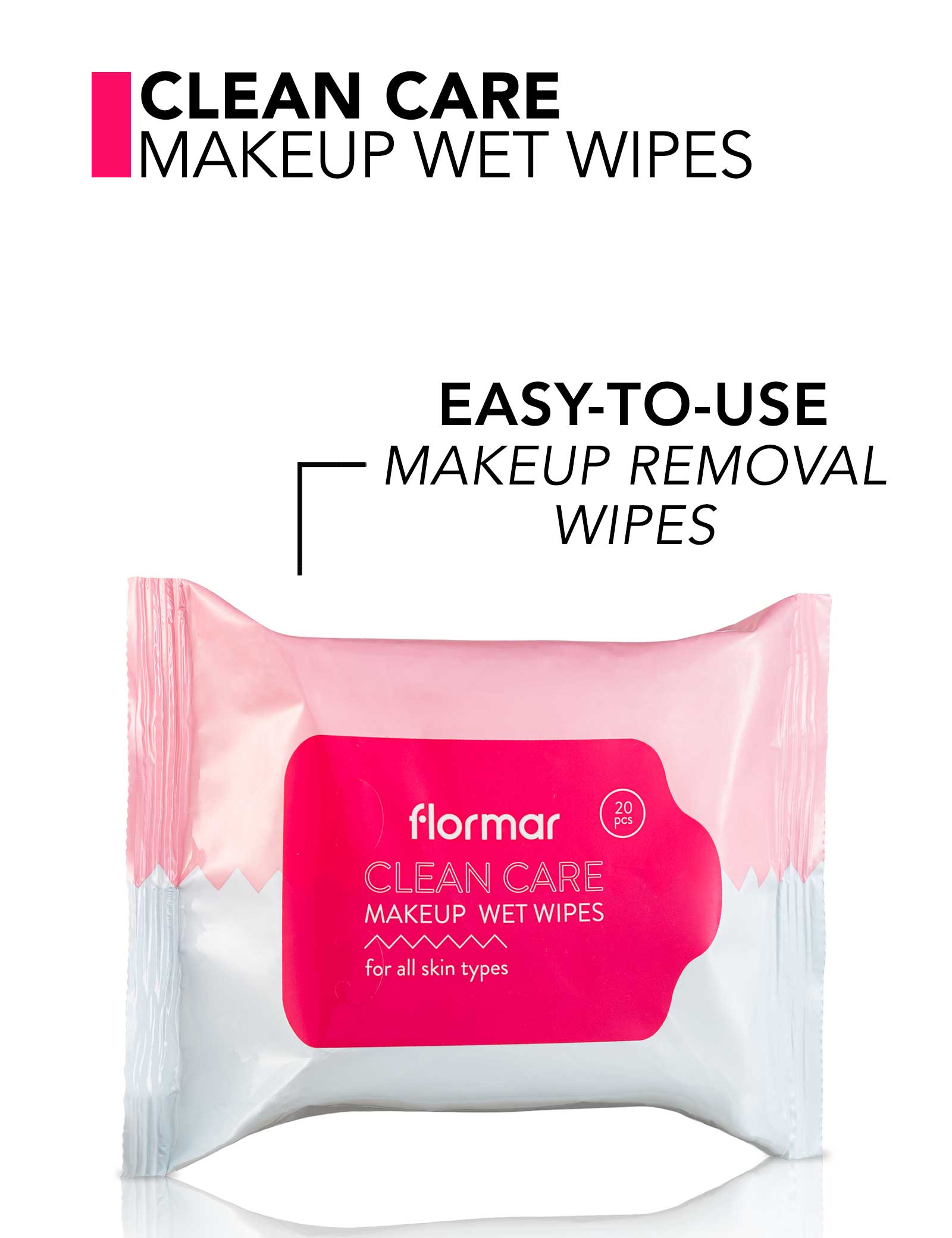 Clean Care Makeup Wet Wipes All Skin Types