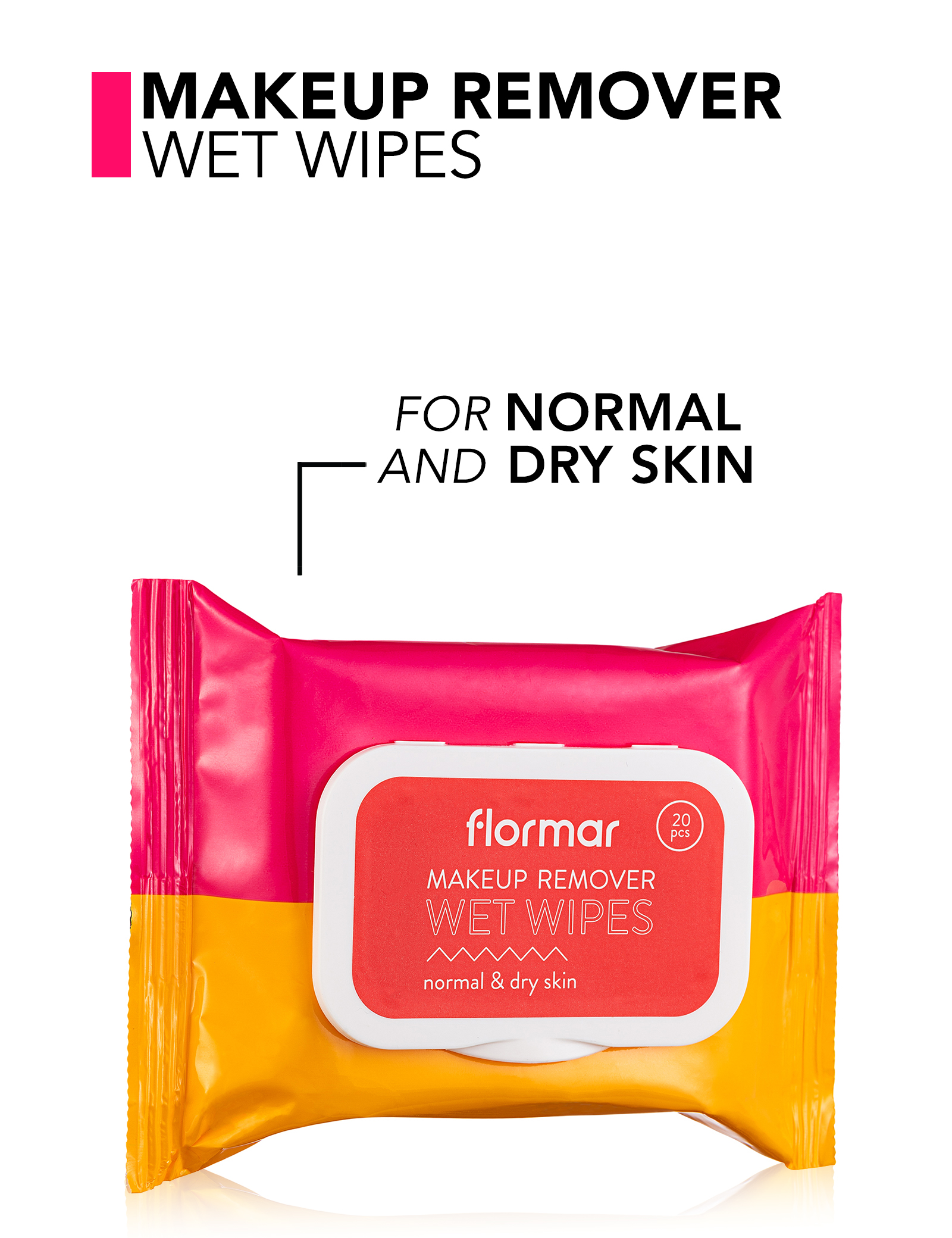 Makeup Remover Wet Wipes Combination & Oily Skin