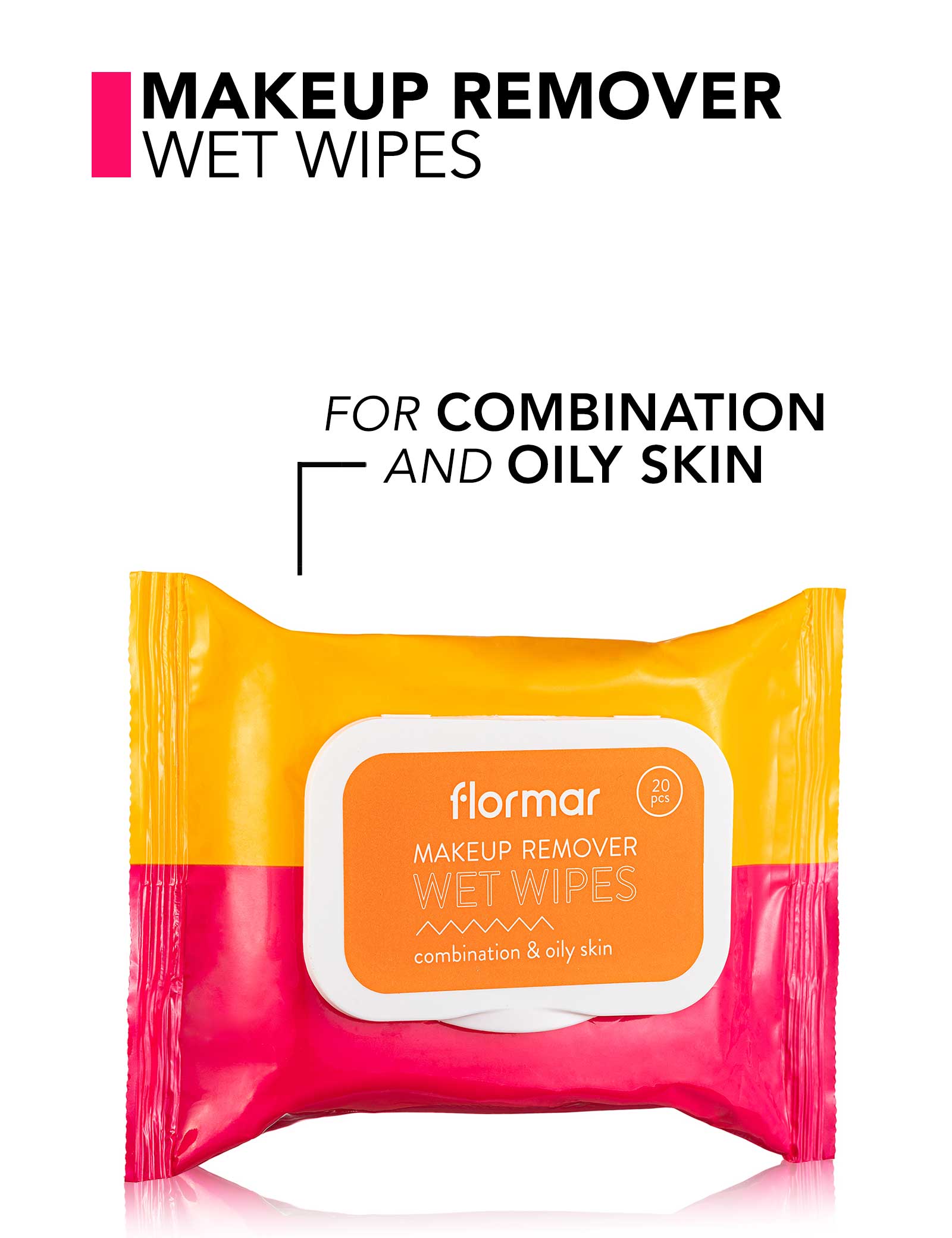Makeup Remover Wet Wipes Combination & Oily Skin