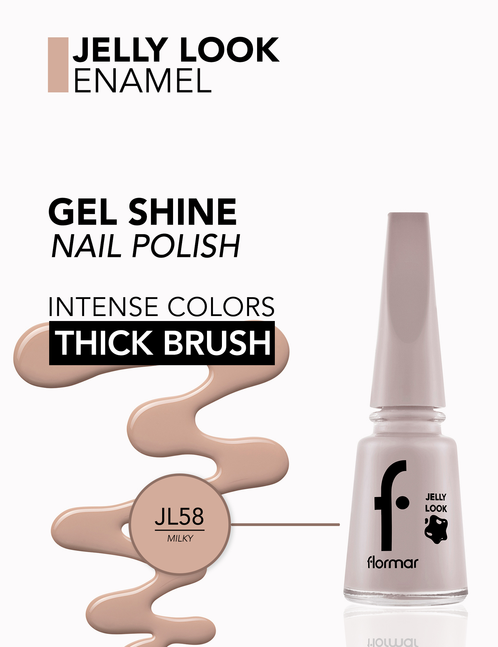 Jelly Look Nail Enamel – New