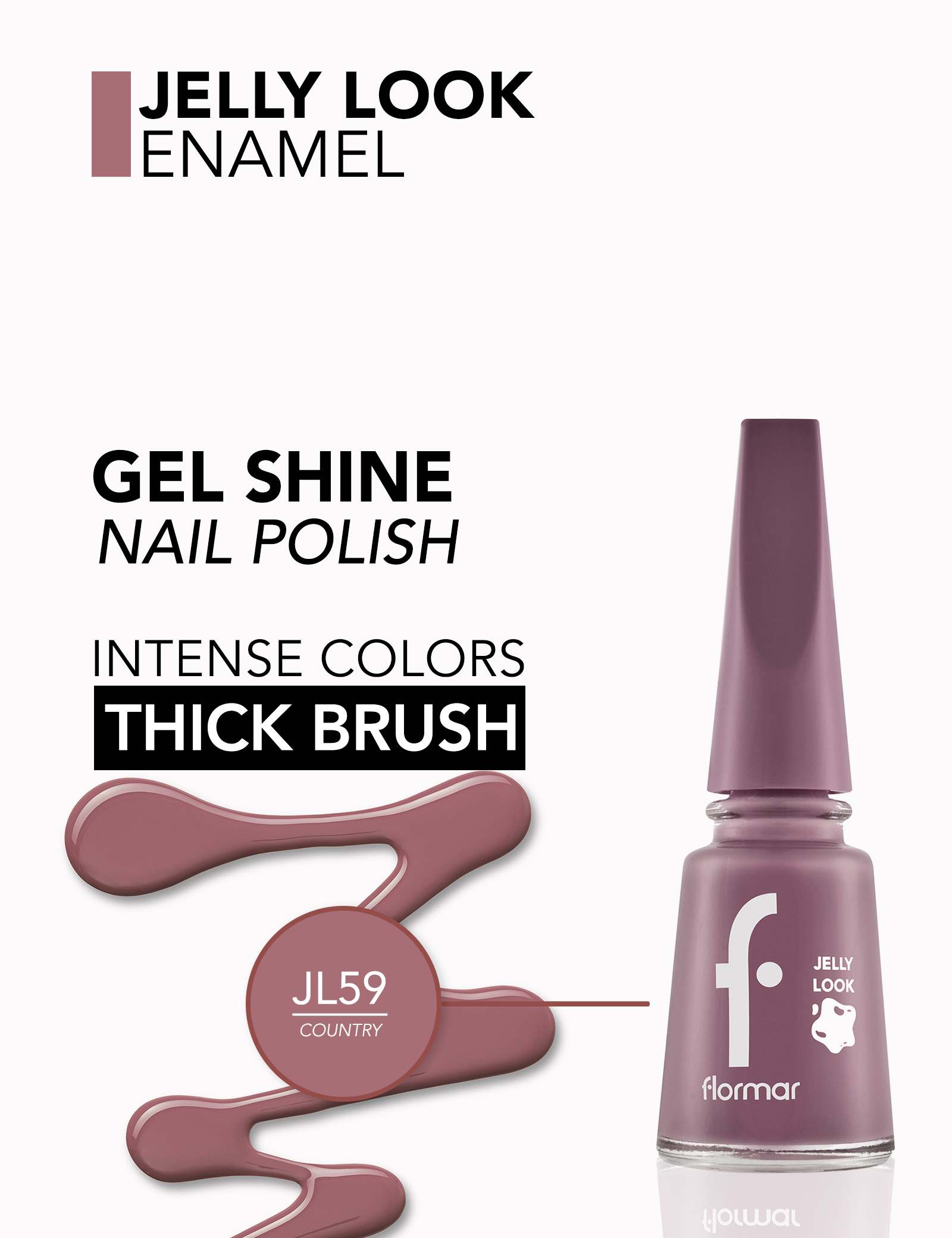 Jelly Look Nail Enamel – New