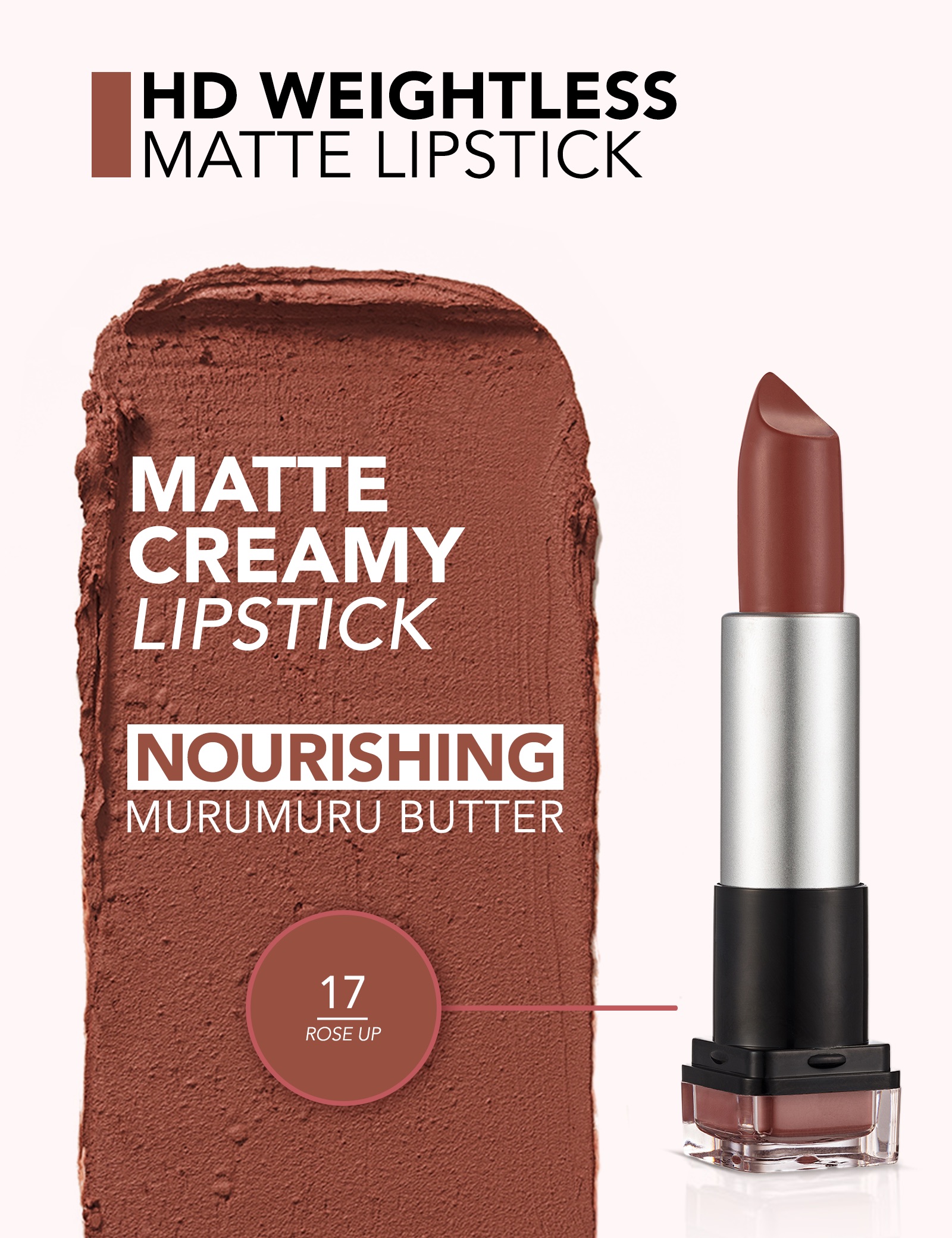 Hd Weightless Matte Lipstick – New