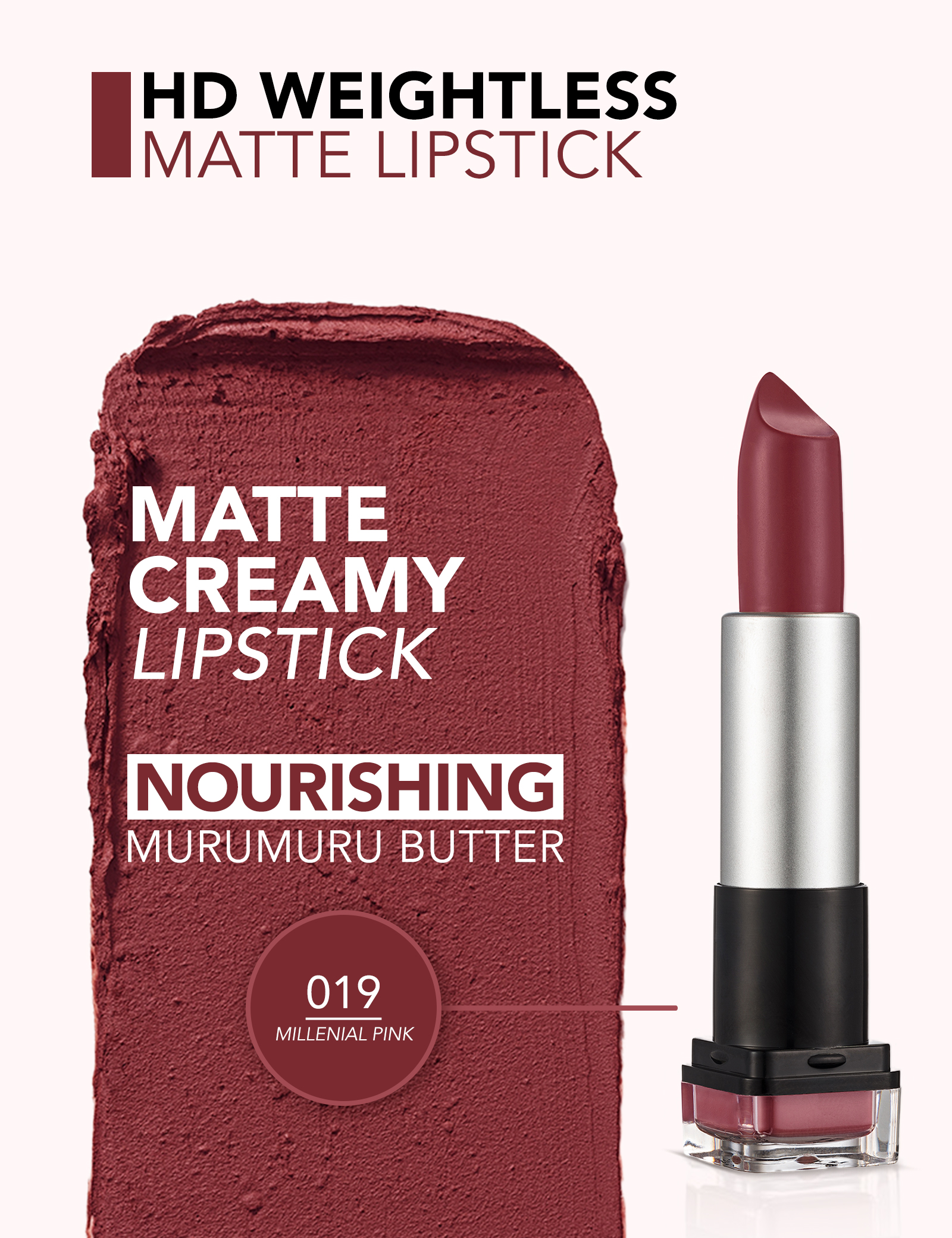 Hd Weightless Matte Lipstick – New
